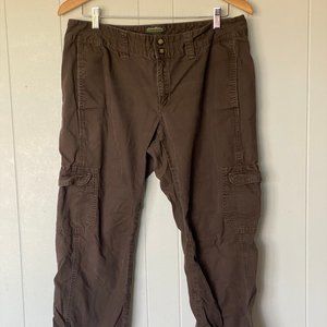 Olive cargo pants